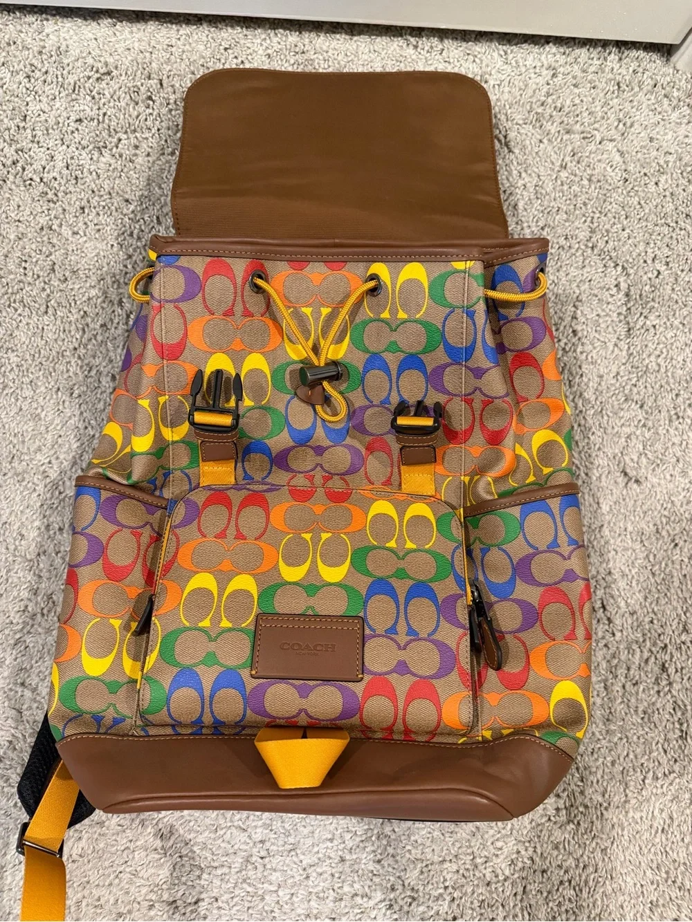 SOLD❗️Coach pride medium backpack (2022) 🌈 - Picture 5 of 6